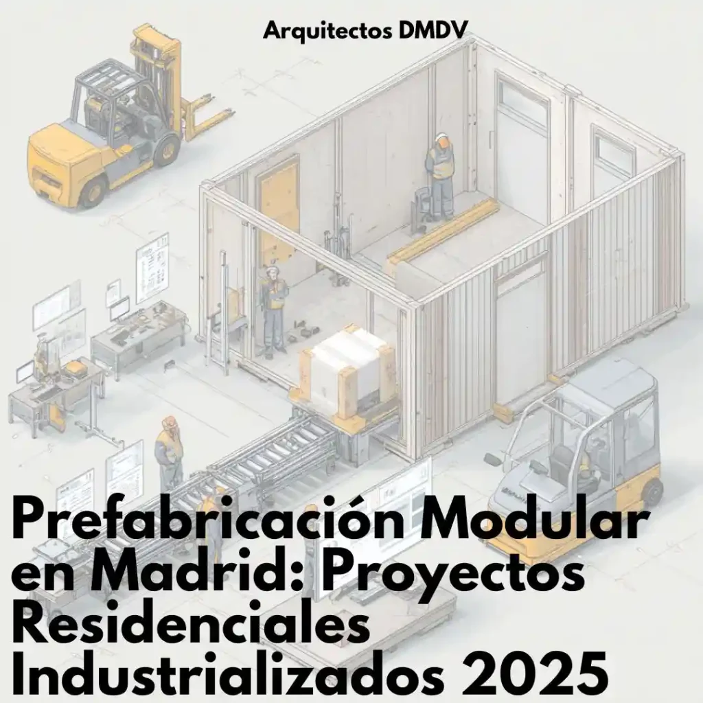 Prefabricación Modular en Madrid Arquitectos DMDV