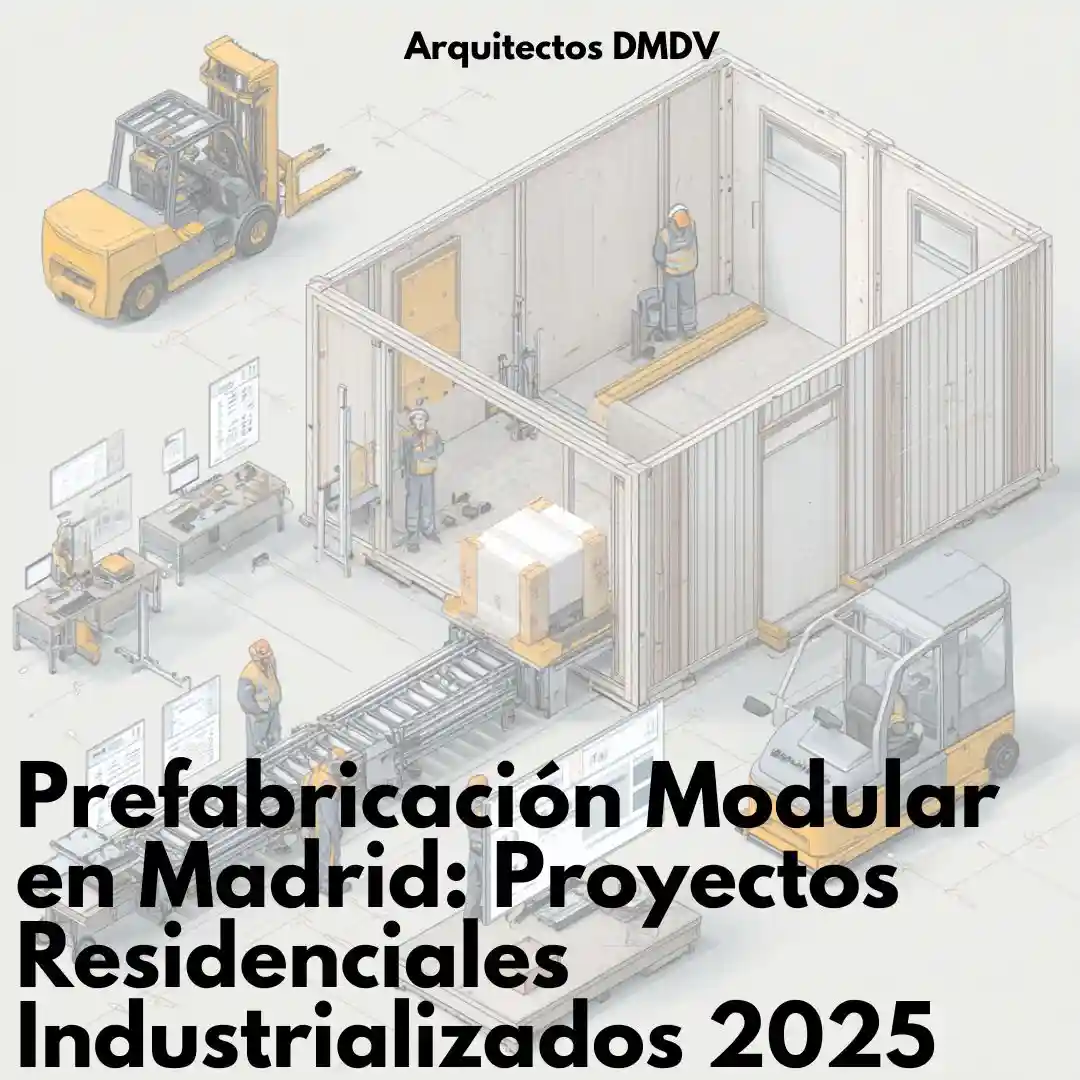 Prefabricación Modular en Madrid Arquitectos DMDV