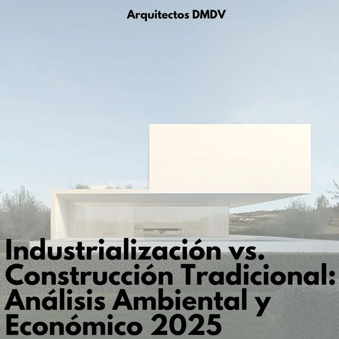 industrialización y construcción tradicional Arquitectos DMDV